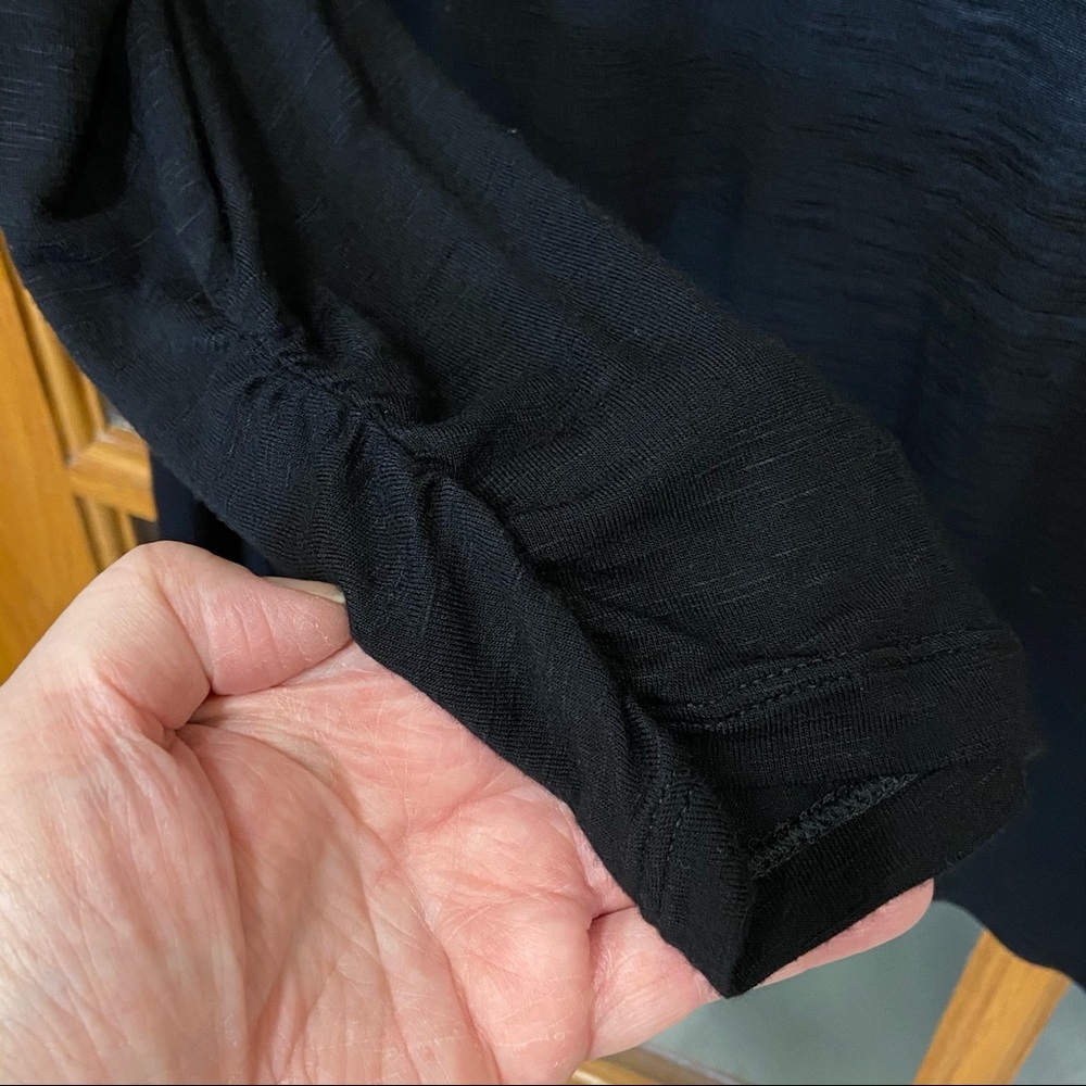 APT 9 Cute Black Knit Jacket/Sweater - Picture 5 of 8